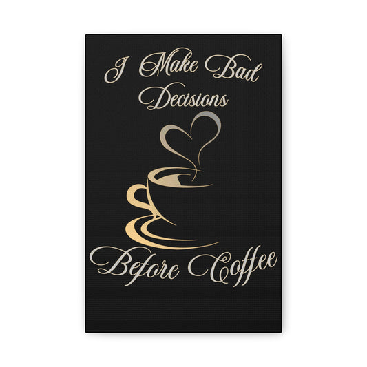 Coffee Bar Canvas