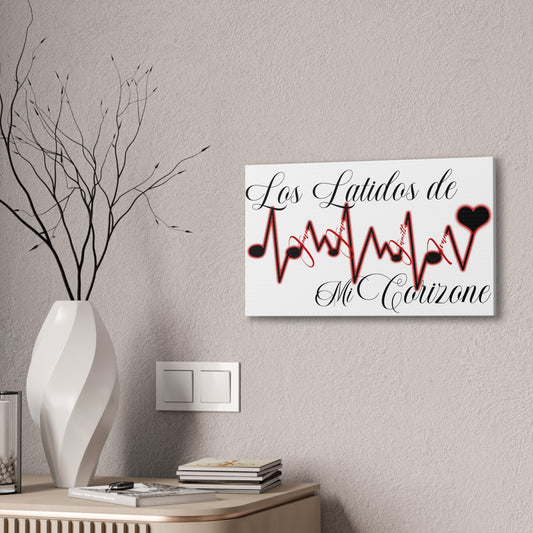 Beats of My Heart Canvas